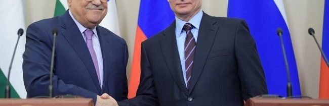 Rozhovor medzi Putinom a Abbásom „vyvolal nespokojnosť“ vo Washingtone