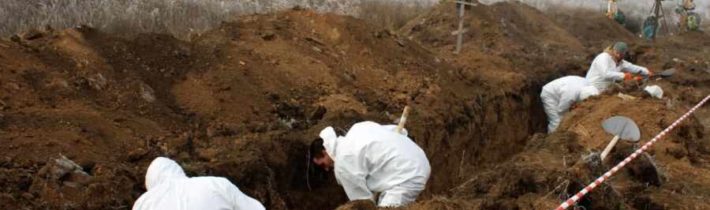 V Severodonecku exhumovali 58 pozostatkov obetí ukrajinskej agresie