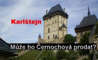 Může Černochová počtem 108 poslanců prodat Karlštejn a Pražský hrad Ukrajincům?