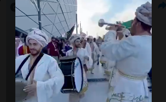 Katarský orchester zahral na Majstrovstvách sveta vo futbale „Kaťušu“
