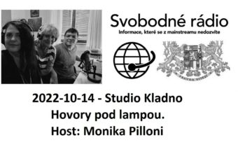 2022-10-14 – Studio Kladno –  Hovory pod lampou. Host: Monika Pilloni
