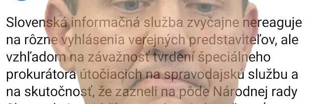 SIS vs špeciálny prokurátor