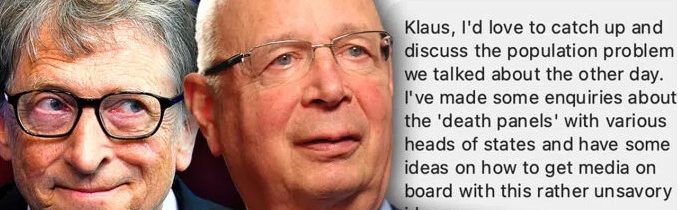 Arogance rádoby elit dosahuje naprostého vrcholu. Nikým nevolený světový „král“ zdravotnictví Bill Gates řekl světovým vůdcům, že přišel čas začít mluvit o „panelech smrti“ , které odsuzují obyčejné, zákony dodržující lidi k smrti jen proto že je „elity“ neumí dostatečně využít