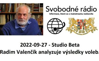 2022-09-27 – Studio Beta –  Radim Valenčík analyzuje výsledky voleb.