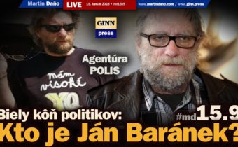 Live: Kto je Ján baránek? Biely kôň politikov, inseminátor strán a hviezda alternatívy #md15x9