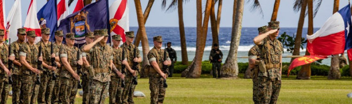 Američtí mariňáci se vrátili na Guam. Jedná se o první vybudovanou základnu za posledních 70 let