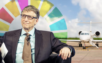 Bill Gates létá po Austrálii soukromým letadlem za 70 milionů dolarů a přednáší o klimatických změnách