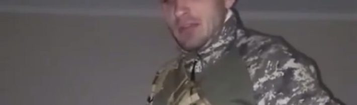 Ukrajinský vojak natočil video na rozlúčku