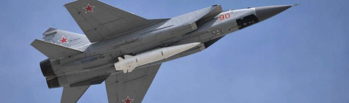 Rusko zvyšuje výrobu hypersonických střel Kinžal