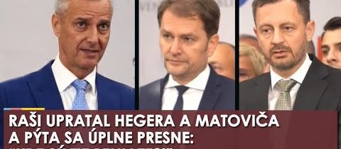 Raši UPRATAL Matoviča a Hegera: Kde sú tie peniaze?!