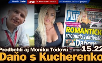 Live: Martin Daňo a Silvia Kucherenko. V titulkoch predbehli aj Moniku Tódovú #md15x22