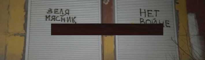 „Mäsiar Zelja“ – obyvatelia Odesy pokryli mesto protivojnovými grafity