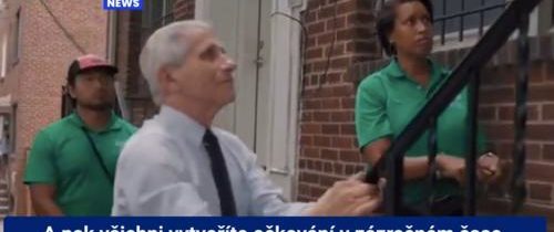 VIDEO: Fauci ako hlavný Svedok covidov na vakcinačnom turné od dverí k dverám odišiel s dlhým nosom po tom, ako ho obyčajný černoch vyškolil, že Covid-19 je na úrovni bežnej respiračnej choroby a že na výrobu vakcíny na novú chorob