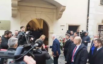 Stretnutie predsedu NR SR Borisa Kollára s novým prezidentom Českej republiky Petrom Pavlom