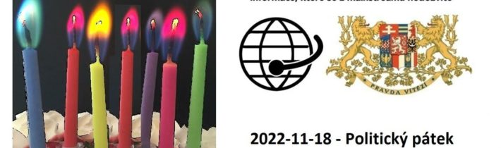 2022-11-18 – Politický pátek – Připomínka 7.výročí zahájení vysílání Svobodného rádia