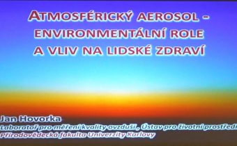 Pokroky v biologii 2023 (3.2) Jan Hovorka: Atmosférický aerosol – environmentál… (PřF UK 4.2.2023)