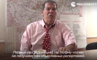 Americký novinár navštívil Donbas a informoval o ukrajinských zverstvách