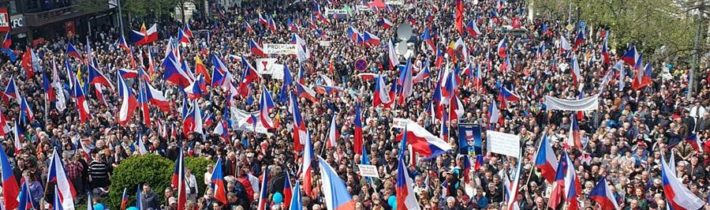 [ŽIVĚ] Demonstrace Česko proti bídě 16.4.2023. Najdeme cestu z fialové jeskyně? ~ Nespokojený