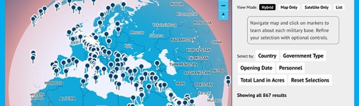 Global Research: DVE SÚ NA SLOVENSKU! 867 z 1140 vojenských základní USA nájdete na tejto online interaktívnej mape. Americká armáda + NATO = rakovina v 4. štádiu (VIDEO)