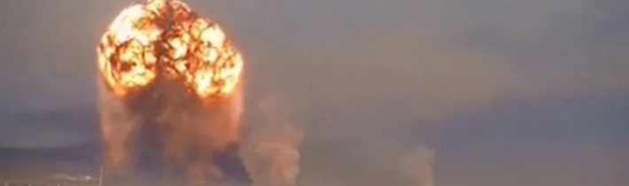 Ruské střely zasáhly ukrajinský muniční sklad v Chmelnickém a způsobily masivní výbuch – INFOKURÝR