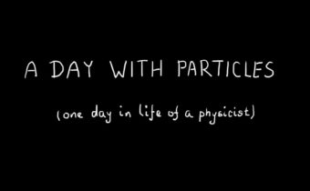 A DAY WITH PARTICLES (one day in life of a physicist) / DEN S ČÁSTICEMI (jeden den ze života fyziků)