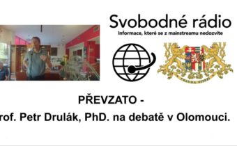 PŘEVZATO – Prof. Petr Drulák, PhD. na debatě v Olomouci.