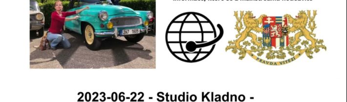 2023-06-22 – Studio Kladno – Hovory pod lampou. Host Jana Yngland Hrušková