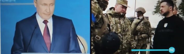 „Ukrajinská protiofenzíva se zastavila“; Putin zesměšňuje Volodymyra Zelenského, když říká „Kyjev…