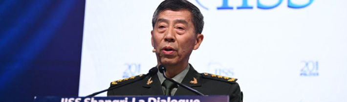 Čínský ministr obrany říká, že střet s USA by byl pro svět nesnesitelnou katastrofou