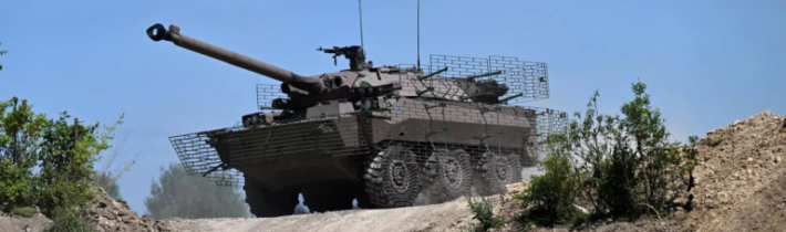 Obrnené vozidlá AMX-10 RC pri útoku nevydržali