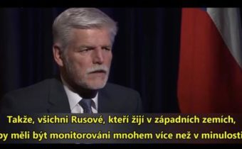VIDEO: Český prezident Petr Pavel v šokujícím rasistickém prohlášení vyzval ke sledování naprosto všech Rusů v celém západním světě tajnými službami!