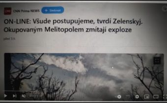 Volodymyr Zelenskyj na CNN Prima News: „Všude postupujeme!“; Deník.cz: „Ukrajinští žáci do…