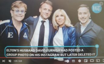 „Ostuda“: Emmanuel Macron grilován na sociálních sítích pro svoji účast na koncertu Eltona Johna…