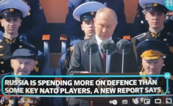 Noční můra aliance NATO: blok, vedený USA, se stále snaží přiškrtit obrovské vojenské výdaje Ruska.