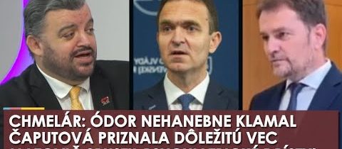 Ódor PRVÝKRÁT prichytený pri klamstve a prezidentka sa TÝMTO priznala