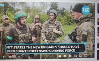 Brigády ukrajinské armády, vycvičené v zemích aliance NATO, trpí velkými ztrátami v Putinově válce..