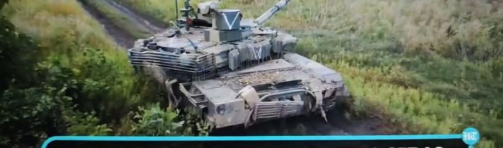 Putinovi muži bombardují ukrajinská opevnění v Doněcké oblasti; nasadili tanky T-90M a útočné…