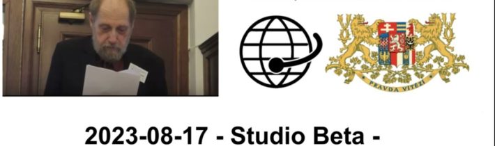 2023-08-17 – Studio Beta – PhDr. Jiří Hejlek. Umíme ještě česky?