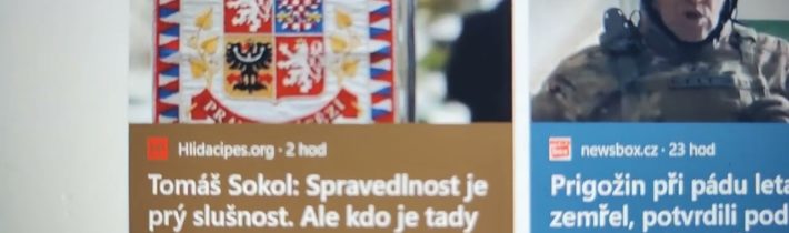 Dnešní „hlas lidu“ aneb „vox populi“ a výběr ze zpráv na českých mediálních kanálech…