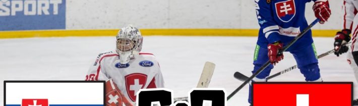 SLOVENSKO VS ŠVAJČIARSKO U18 PRIATEĽSKÝ ZÁPAS 2023