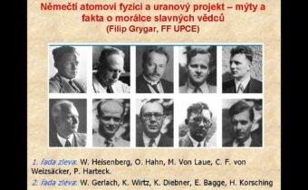 Filip Grygar: Němečtí atomoví fyzici a uranový projekt – mýty a fakta o morál… (MFF-PMF 9.12.2021)
