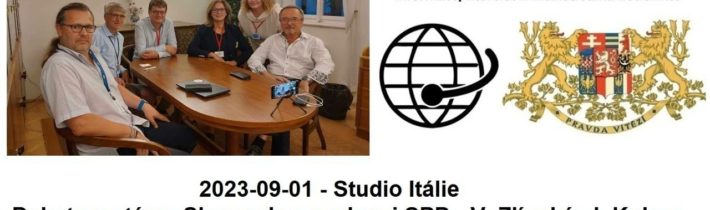 2023-09-01 – Studio Itálie – Debata na téma Slovensko
