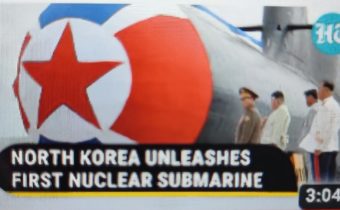 Kim Čong-unova jaderná hrozba námořnictvu Spojených států; první severokorejská jaderná útočná…