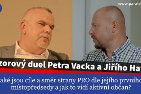 Rozhovor Petra Vacka a Jiřího Havla – pohled prvního místopředsedy PRO a pohled aktivního občana