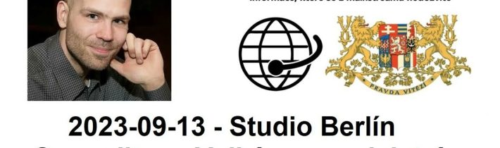2023-09-13 – Studio Berlín –  Geopolitan – Velké zpravodajství z domova i ze zahraničí s interakcí