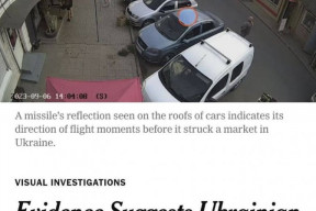 THE NEW YORK TIMES zveřejnil výsledky vyšetřování raketového útoku na tržnici v Konstantinovce