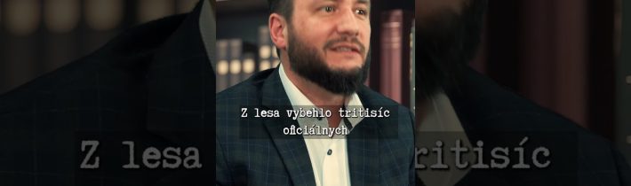 „Je to jako v našem SNP. V lese 13, po válce 3000 bojovníků“. Ukázka z dokumentu Netečkované příběhy