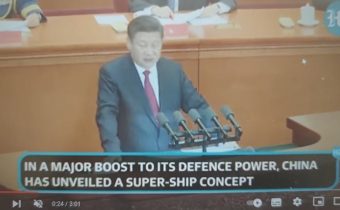 Čínská super-loď ve stylu hvězdných válek je ve výstavbě; Peking posiluje svoji námořní moc v…