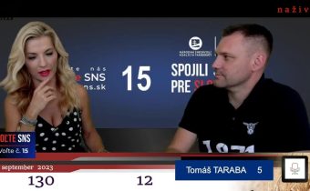 TV Slovan 26.09.2023 | Hosť: T. Taraba a A. Danko. #televíziaslovan