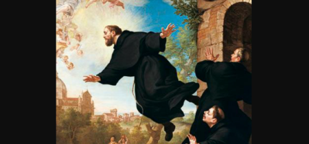 Svätý Jozef z Cupertina zázračne stelesnil Ježišovo proroctvo o tom, že všetkých priťahuje k sebe